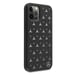 Custodia Mercedes per iPhone 12 Pro Max 6,7'' Nero Argento Motivo a stella