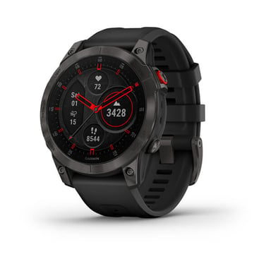 Garmin epix (Gen 2) 3,3 cm (1.3'') AMOLED 22 mm Digital 416 x 416 Pixeles Pantalla táctil Negro Wifi GPS (satélite)