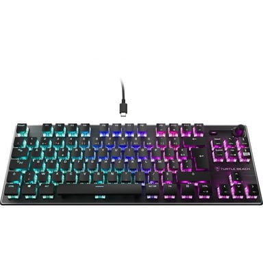 Tastiera gaming RGB meccanica compatta - TURTLE BEACH - Vulcan TKL - Nero