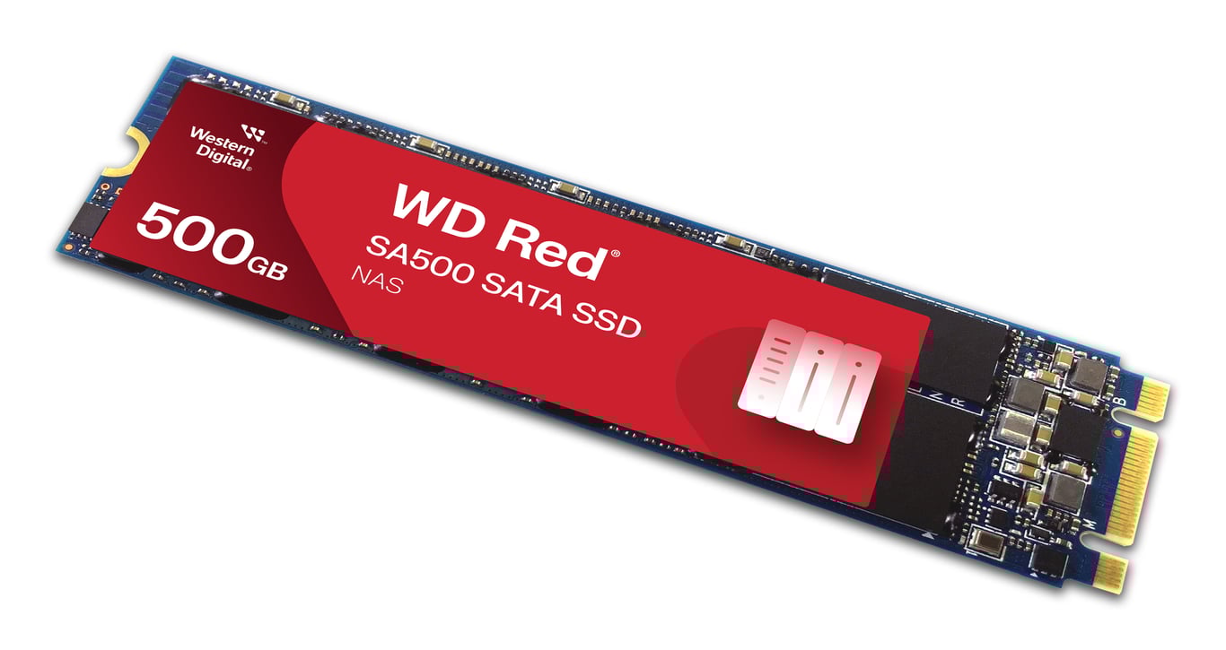 Western Digital Red WD SA500 500 Go M.2 Série ATA III 3D NAND - Neuf