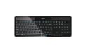 Logitech Wireless Solar Keyboard K750 clavier Bureau RF sans fil AZERTY Français Noir