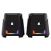 Nitropc NS1000 Altavoces portátiles para jugadores, 360º Surround, RGB