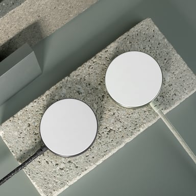 Native Union Snap Magnetic Wireless Charger Smartphone Negro, Blanco USB Cargador inalámbrico Carga rápida Interior