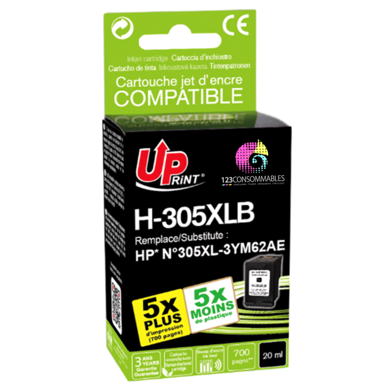 Cartouche encre UPrint compatible HP 305 Neuf