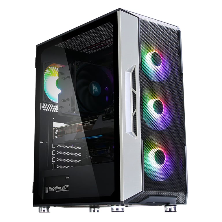 Zalman I3 Neo Atx Mid Tower PC Case Mesh Front For Efficient Cooling Pre-Installed Fan 3 Midi Tower Noir