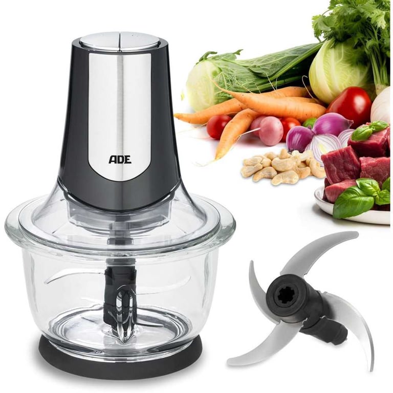 Hachoir électrique ADE KITCHEN GADGETS 2 vitesses 12 / Inox - vue 2