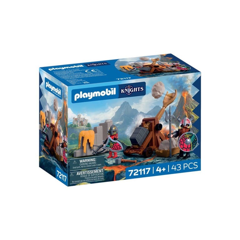 Playmobil Knights 72117 Catapulte à pierre Chevalier dragon - vue 3