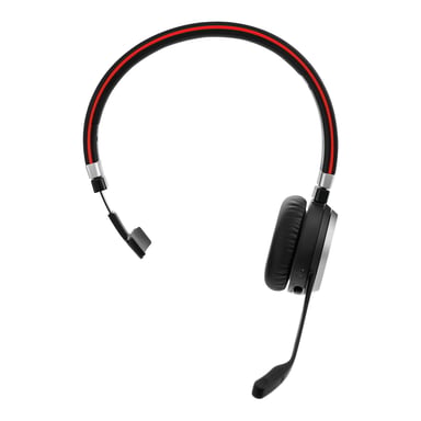 Jabra Evolve 65 UC Mono Cuffie ad archetto con e senza fili Desktop/Call Center Micro-USB Bluetooth Nero