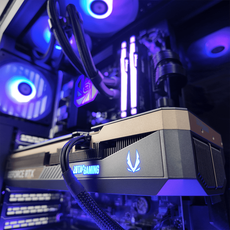 Phanteks PC Gamer Ryzen 5 RTX 5080 RAM SSD Watercooling Windows 11 Pro Neuf - vue 2