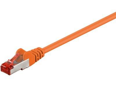 MicroConnect B-FTP610O câble de réseau Orange 10 m Cat6 F/UTP (FTP) Rond