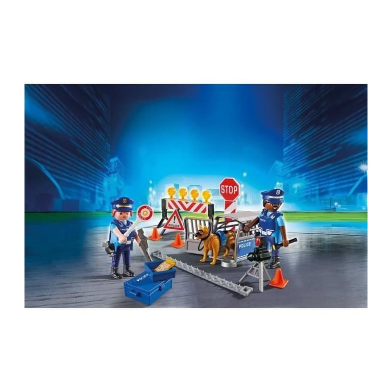 PLAYMOBIL 6924 - City Action - Barrage de Police