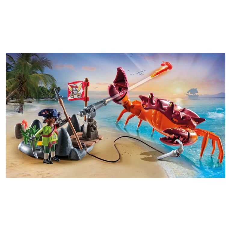 Pirate et crabe géant - vue 5