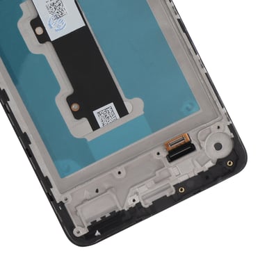 Écran Original Motorola E22 / E22i LCD + Vitre Tactile (avec châssis) Gris clair