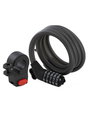 Ninebot by Segway KickScooter Password Lock cable antirrobo Negro
