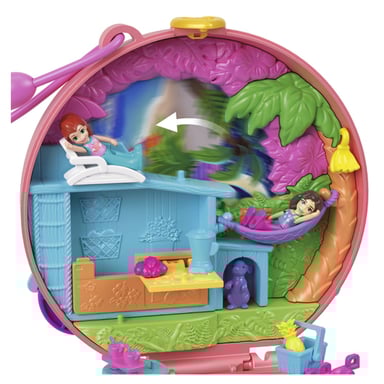 Coffret Aventure Polly Pocket avec Mobylette et Accessoires Amusants