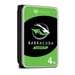 SEAGATE - Disque dur Interne HDD - BarraCuda - 4To - 5 400 tr/min - 3.5