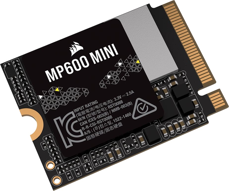 Corsair MP600 Mini 1 To M.2 PCI Express 4.0 NVMe 3D TLC NAND - Neuf