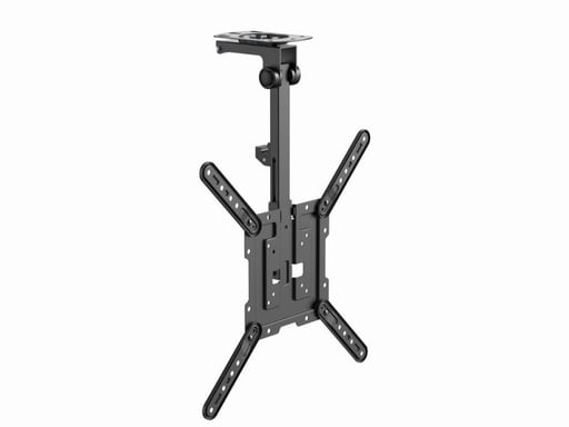 Gembird CM-55ST-01 Support de plafond pour téléviseur orientable, 23`` - 55``, noir