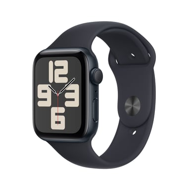 Apple Watch SE OLED 44 mm Digitale 368 x 448 pixel Touchscreen Nero Wifi GPS (satellite), S/M