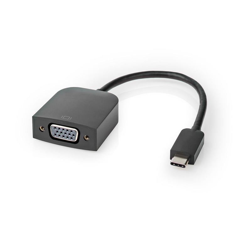 Nedis CCGP64852BK02 adaptateur graphique USB 1920 x 1200 pixels Noir - Neuf
