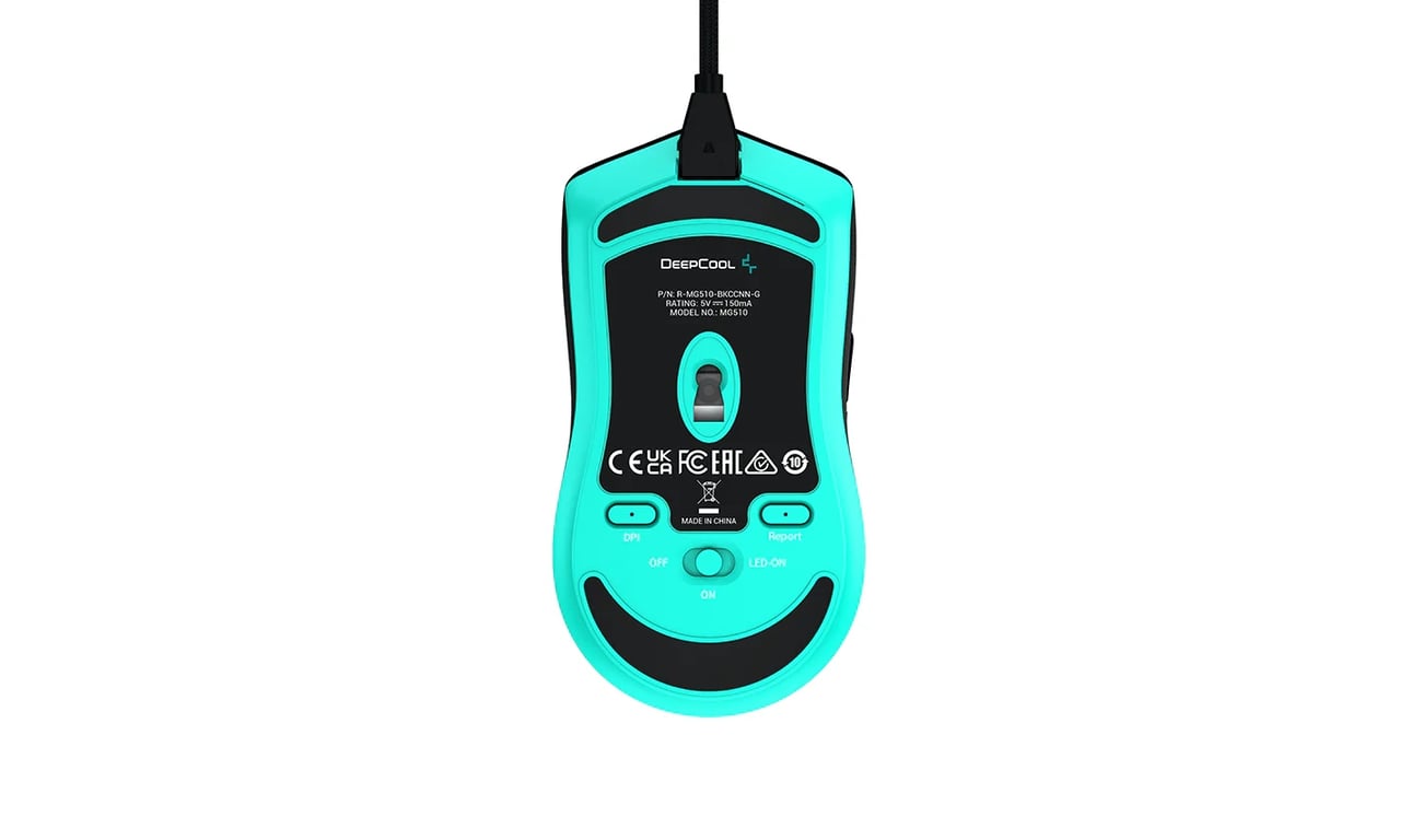 Souris Gaming DEEPCOOL MG510 – Optique 19000 DPI, Ambidextre, Sans Fil - vue 5