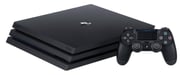 Sony PlayStation 4 Pro 1 To, Avec 1 Manette Sans Fil Dualshock 4 V2, Noir (Jet Black)