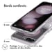 Accezz Coque Xtreme Impact pour Samsung Galaxy Z Flip 5 - Transparent