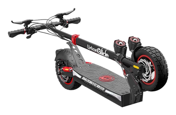 Urbanglide E-CROSS ONE Negro, Rojo 25 kmh 10,4 Ah