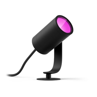 Kit 1 foco de exterior Philips Hue Lily Antracita 8W - Lámpara conectada