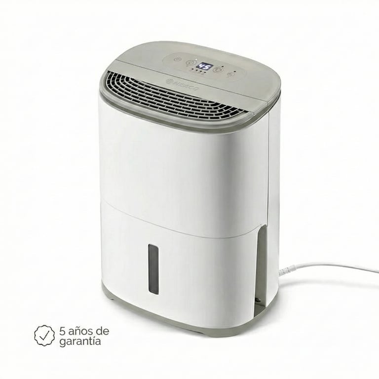 Déshumidificateur Arete One Meaco avec purificateur d'air compresseur silencieux 32 dB contrôle intelligent de 'humidité couleur Warm Pebble pierre chaude Neuf - vue 4