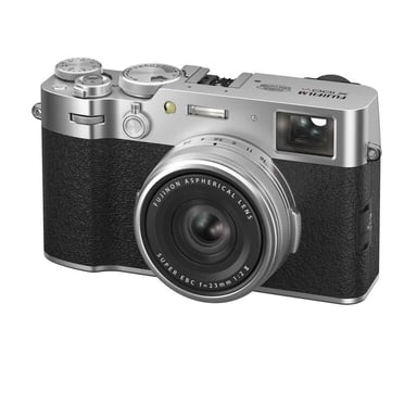 Fujifilm X X100VI Cámara compacta 40,2 MP X-Trans CMOS 5 HR 7728 x 5152 Pixeles Negro, Plata