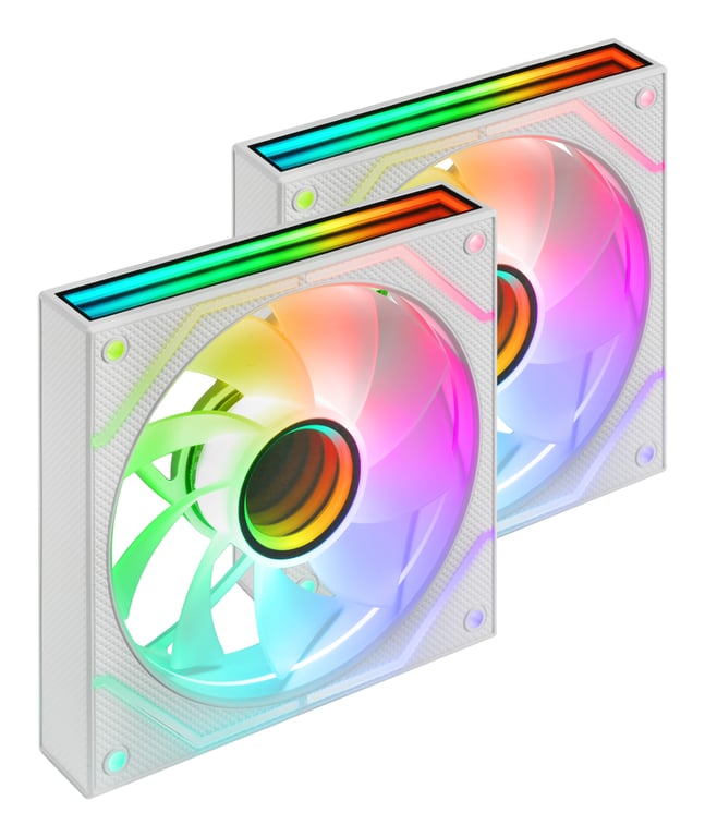 Mars Gaming MF3DPROX2RW système de refroidissement d'ordinateur Boitier PC Ventilateur 12 cm Neuf