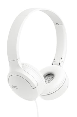 JVC HA-S33UC Casque Avec fil Arceau Appels/Musique USB Type-C Blanc
