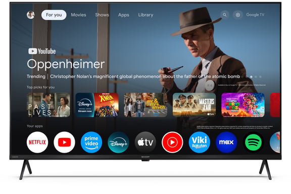 Sharp 50HP5265E TV 127 cm (50'') 4K Ultra HD Smart TV Wifi Nero