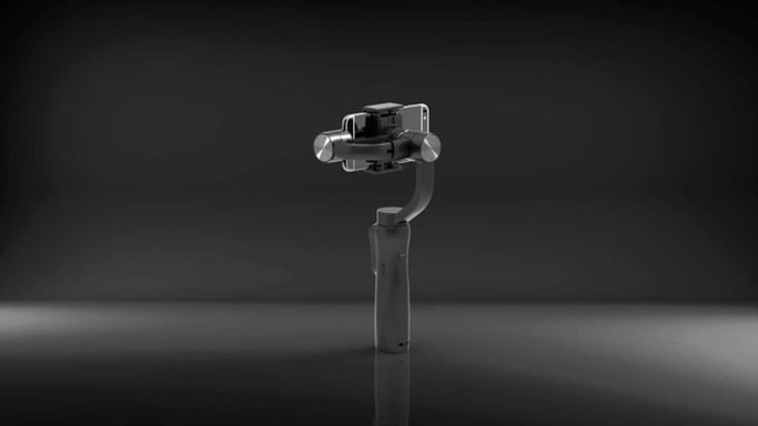 Estabilizador de 3 ejes para smartphone y Go Pro