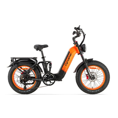 Vélo cargo électrique CYRUSHER Kommoda 3.0 20'' - Moteur 250 W - Batterie 48 V 20 Ah