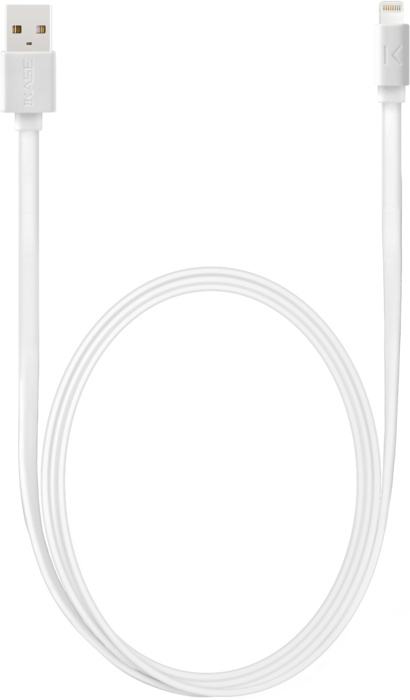 Cavo Lightning certificato MFi Apple per ricarica/sincronizzazione (1M) Bianco brillante