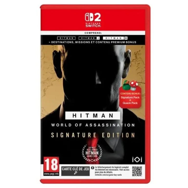 Hitman World of Assassination Signature Edition Nintendo Switch 2 - vue 4