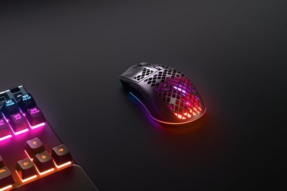Steelseries Aerox 3 RF Mouse senza fili per destrorsi + Bluetooth Ottico 18000 DPI