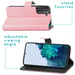imoshion Étui de télephone portefeuille pour Samsung Galaxy S21 Plus - Rose