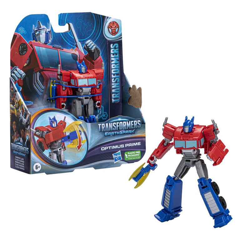 Hasbro Transformers Earthspark Optimus Prime Classe Guerrier - vue 3