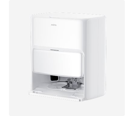 Robot Aspirapolvere Lavapavimenti MOVA P50 Ultra - 19 000 Pa - Pulizia Efficace - Base Autopulente