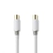 Nedis CSBW40015WT20 cable coaxial Blanco