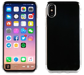 Pp Coque Edition Crystal Argent: Apple Iphone X/Xs