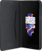 Folio a conchiglia con slot per schede e supporto per OnePlus 5, nero