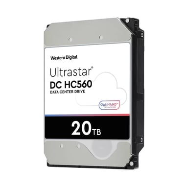 Western Digital Ultrastar DC HC560 disque dur 20 To 7200 tr/min 512 Mo 3.5'' SAS / Serial ATA II
