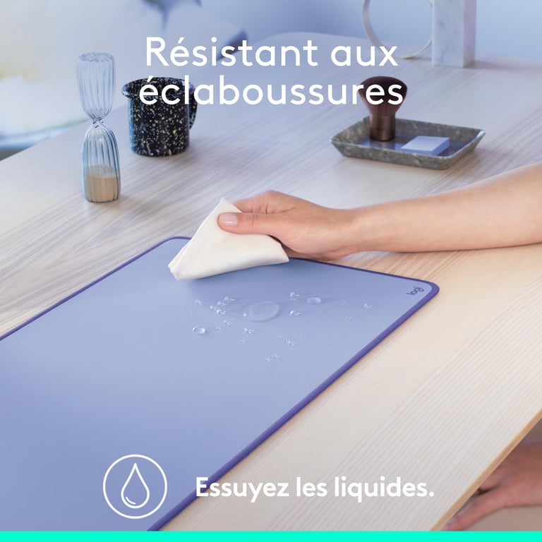 LOGITECH Desk Mat Studio Series Lilac - Neuf