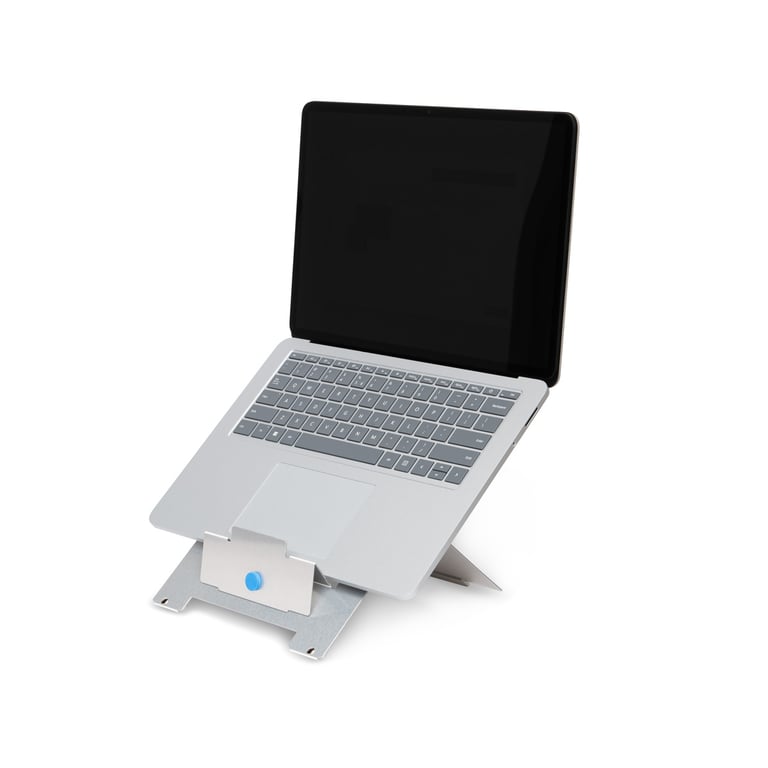 R Go Tools Support pour ordinateur portable R Go Riser Flexible pliable et réglable ergonomique aluminium Hylite Neuf - vue 3