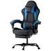 Sedia Gaming Ergonomica Roline Poltrona Gamer Adulti Nera e Blu