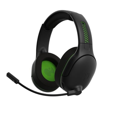 Auriculares inalámbricos PDP AIRLITE Pro: Negro Para Xbox Series X|S, Xbox One y PC con Windows 10/11